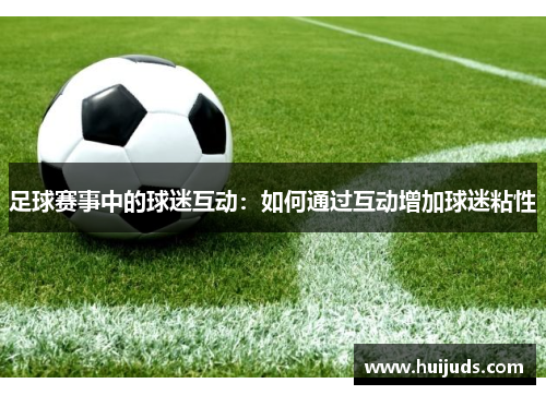 足球赛事中的球迷互动：如何通过互动增加球迷粘性